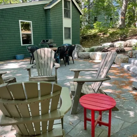 Cozy 100-year-old Maine camp, steps to Little Sebago Lake