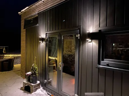 Tiny house with a view of nature