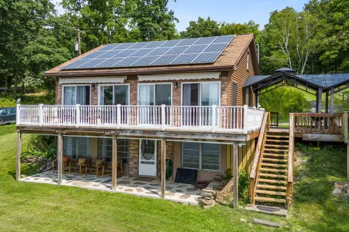 Sunset View Waterfront Home in the heart of Seneca Lake Wine Trail with Hot Tub