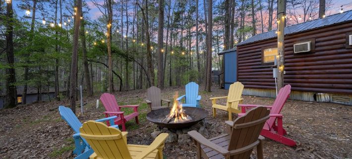 Cozy Cabin in the Heart of Beaver's Bend State Park 브로큰보우 호텔