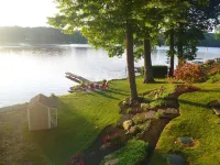 Portage Lakes, Lakefront, Private Dock & Deck Hotel a New Franklin