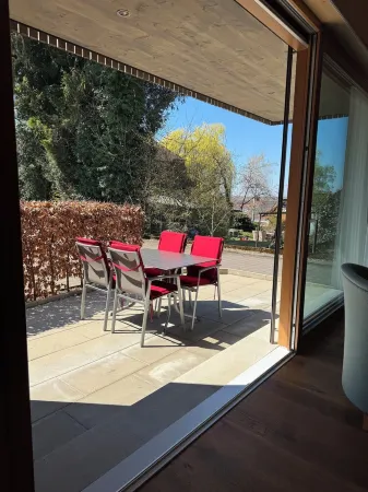 new, detached holiday home Отели рядом с достопримечательностью «Camping Park Gohren am Bodensee»