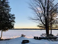 Lake Front Cabin Located On Muskallonge Lake Hotels in Luce County