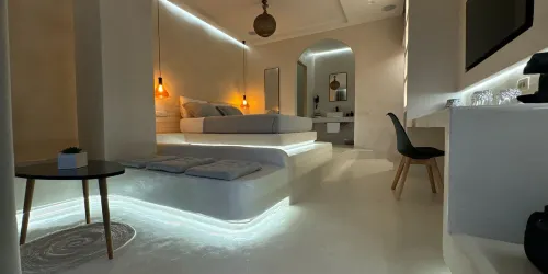 Salida Del Sol Santorini - مطابخ