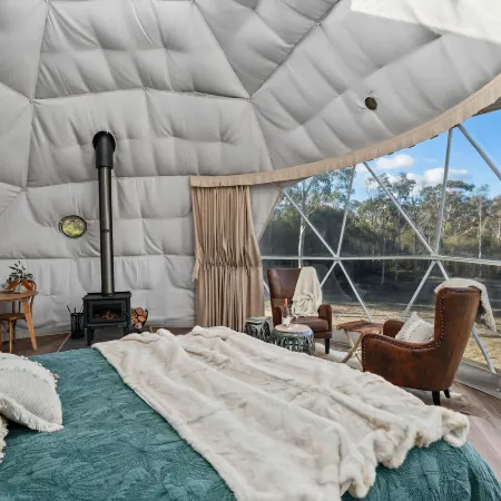 Scribbly Farm Premium Dome Bush Retreat Southern Highlands