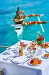 Conrad Bora Bora Nui - breakfast