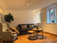 Apartment with roof terrace on the market square - Pets welcome!