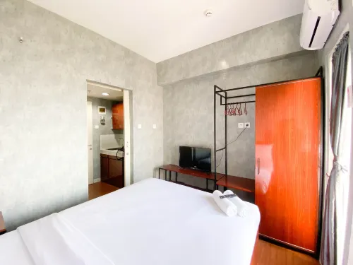 Homey and Good Choice Studio at Amartha View Apartment