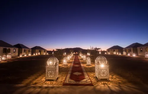Amanar Khaimas Desert Camp - parking