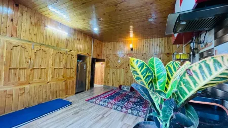 Snow and field view Homestay