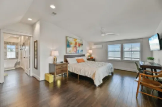 Artistic & Charming 2-bedroom house on quiet lake near NASA and Galveston