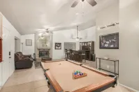 Fully-furnished home with private saltwater pool & patio-BBQ