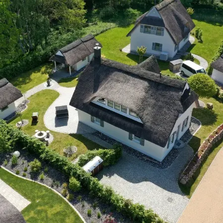 Vacation home "Zeitlos": office, sauna, fireplace up to 6 persons - in 350m beach & Bodden