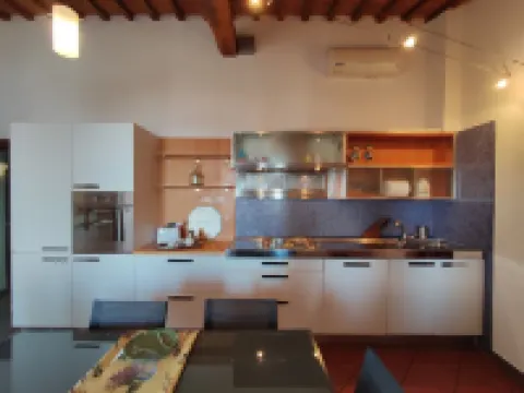 The terrace of Elas Hotels in Uzzano