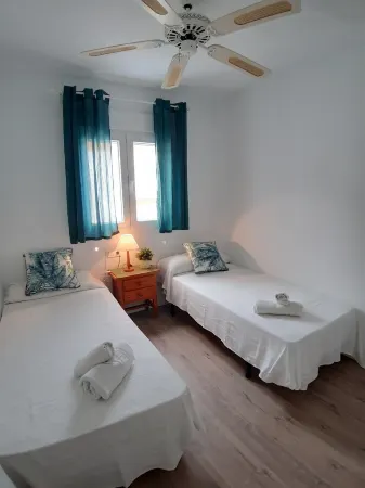 Beach and pine trees. Отели рядом с достопримечательностью «Playa de la Costilla»