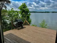 Private Island Oasis in the middle of Beautiful Lake Manitou Hotels in Fulton County