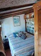 Beautiful beautiful cabin view of the sea