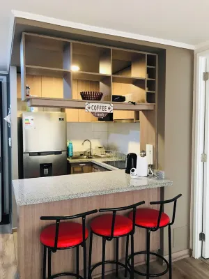 Hermoso y cómodo departamento x4 excelente ubicación. Incluye estacionamiento. Hotels in Estacion Central