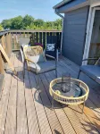 Vacation apartment new build 2024 in Cuxhaven Sahlenburg with beautiful roof terrace