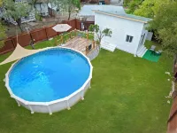 The Tiny Oasis: Luxe Stay with Deck & Private Pool
