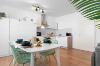 Cozy vacation apartment in Remscheid-Mitte | Netflix | kitchen | 43 sqm