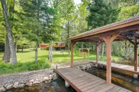 Waterfront Eagle River Home w/ Dock + Fire Pit! - 3-Star