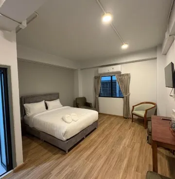 ห้องคอมฟอร์ทมีวิวของตัวเมือง(เตียงคิงไซส์)