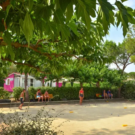 Mobilhome in Bessan with terrace
