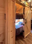Cozy riverfront cabin with hot tub!