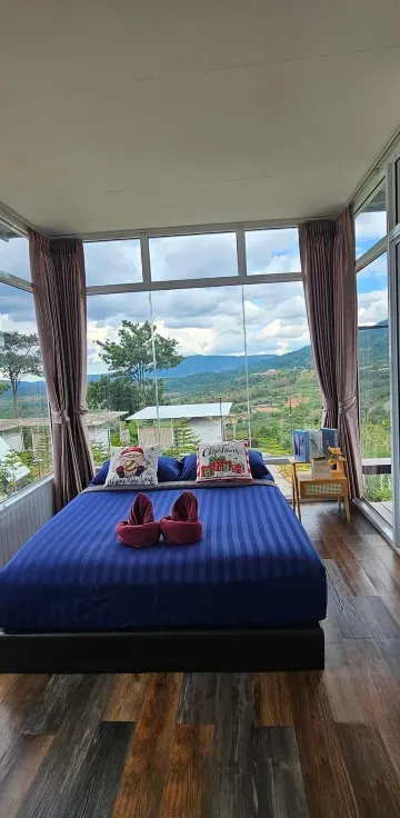 บ้านพักพร้อมวิวภูเขา