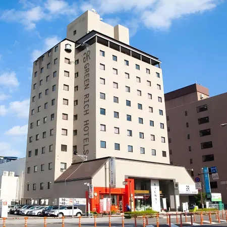 Green Rich Hotel Oita Miyakomachi Отели рядом с достопримечательностью «Mt. Takasaki»