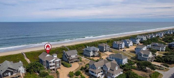 Duck Oceanfront, Amazing Views, Pool, Hot Tub, Pet Friendly, Resort Neighborhood Hotels in Duck