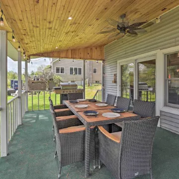 Lakefront Gloversville Home w/ Beach + Dock!