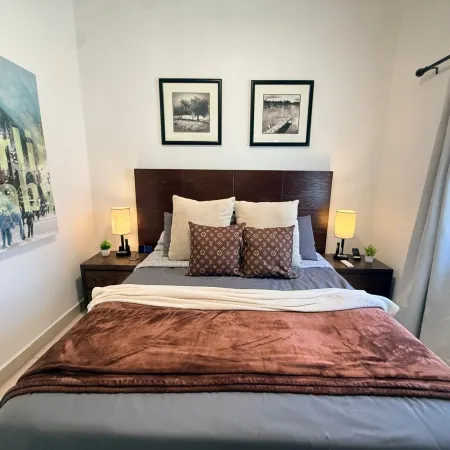Ajijic Modern 1 Bed Guesthouse-Patio-BBQ-Bikes-Gym-Pickleball Court-Golf Cart