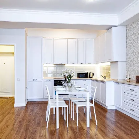 Panoramic city view 1BD spacious flat