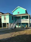 Carolina Hooked:Oceanside home w/pool, hot tub, tiki bar, fire pit & more! - Balkoner