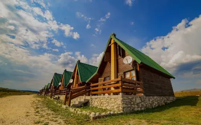 Cabin in Nature with View of the Durmitor Mountain