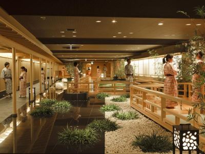 共有エリア 鬼怒川温泉 日光きぬ川ホテル三日月の写真