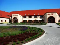 Hotel Pałac Krotoszyce Basen&Spa Hotels in der Nähe von Bronzekugel mit einem Panorama von Liegnitz aus dem 18. Jahrhundert