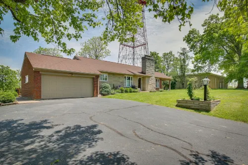 Home w/ Hot Tub + Deck ~ 3 Mi to Ark Encounter! - parking