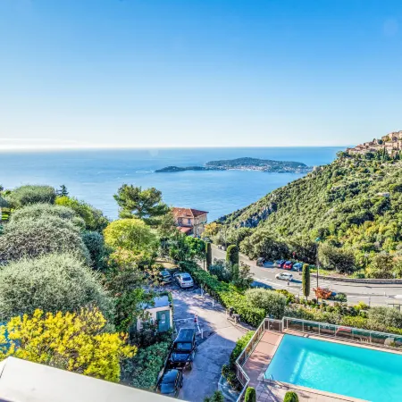 Les Balcons d'EZE Отели в г. Эз