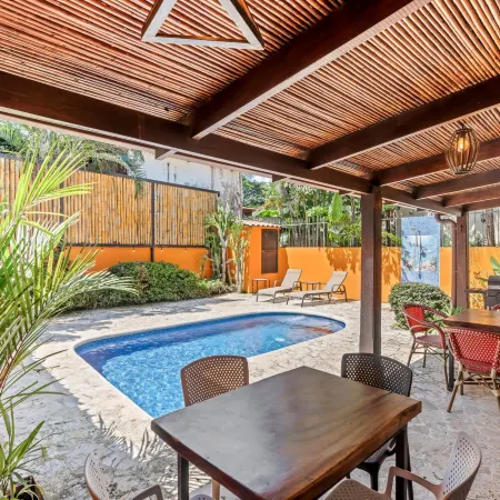 Nicely Priced Duplex in Surfside with Private Pool and AC in Every Room