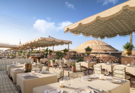 그랜드 호텔 드 라 미네르바 루프탑 전경