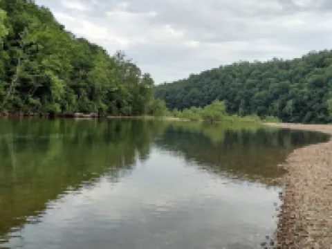 Rustic River Cabin Getaway