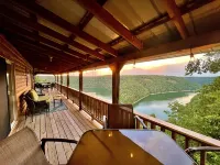 MODERN UPSCALE CABIN WITH UNOBSTRUCTED LAKE & MOUNTAIN VIEWS