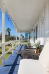 Charming water view bungalow.