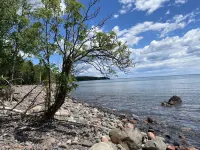 200’ of your own private accessible Lake Superior Shore: Stony Shores Retreat