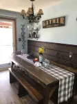 Dog friendly cozy red cottage near lakes and trails