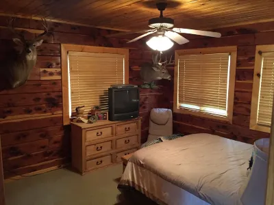 Beautiful Cedar Cabin Connection on Lake Hamilton