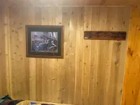 Cozy little cabin in the woods. 2 minutes away from Brule Lake boat landing!